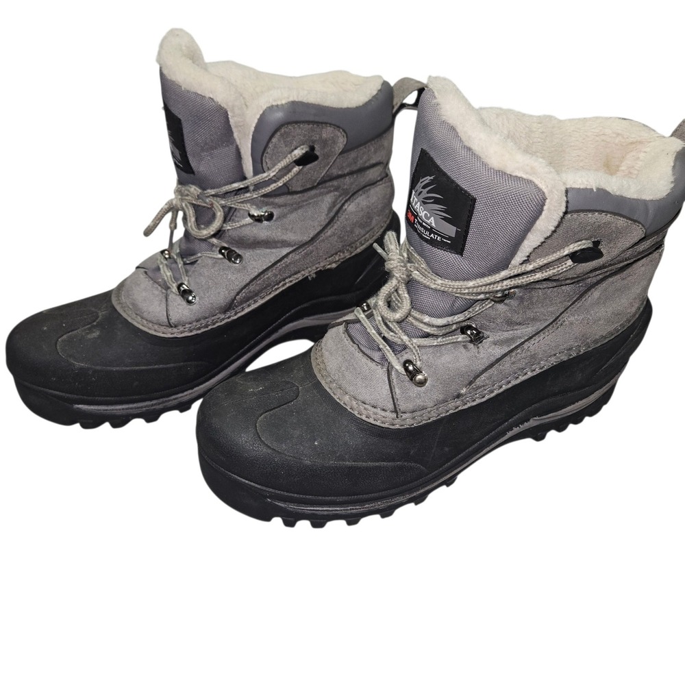 Itasca VTG 2006 Granite Peak Winter Snow Boots Grey Black Sz 11